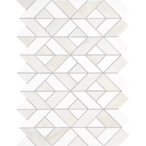 Paradise & Thassos Swivel - stone tile